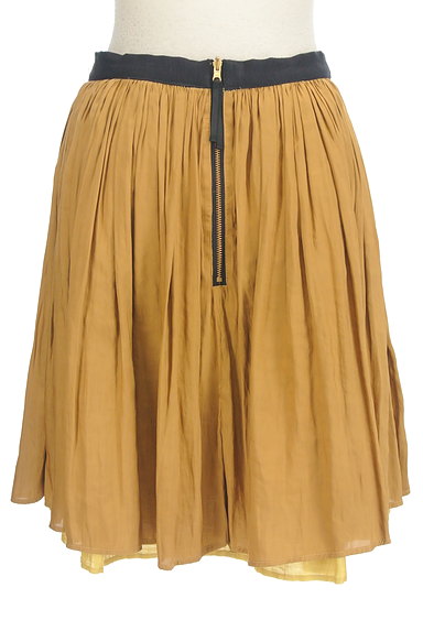 Rouge vif La cle（ルージュヴィフラクレ）の古着「ギャザーリバーシブルスカート（ミニスカート）」大画像２へ