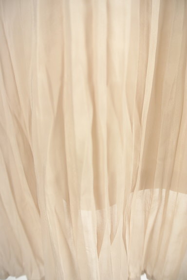 Avan Lily（アヴァンリリィ）の古着「微光沢プリーツマキシスカート（ロングスカート・マキシスカート）」大画像５へ