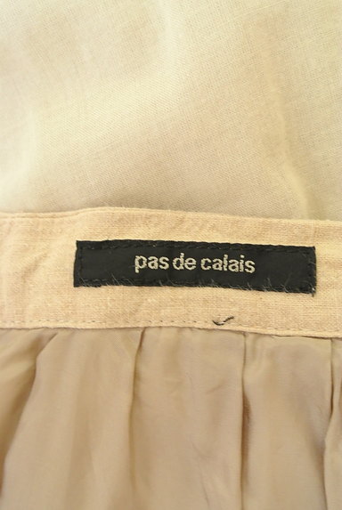 Pas de calais（パドカレ）の古着「タックシアーコットンフレアスカート（ロングスカート・マキシスカート）」大画像６へ