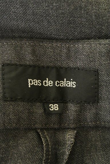 Pas de calais（パドカレ）の古着「サイドベロアラインテーパードパンツ（パンツ）」大画像６へ