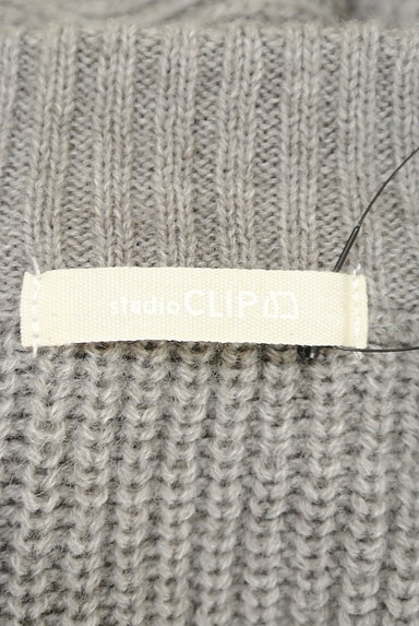 studio CLIP（スタディオクリップ）の古着「レイヤード風裾シャツハイネックニット（セーター）」大画像６へ
