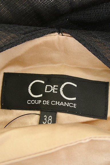 COUP DE CHANCE（クードシャンス）の古着「シルクインナー付きチュールワンピース（キャミワンピース）」大画像６へ