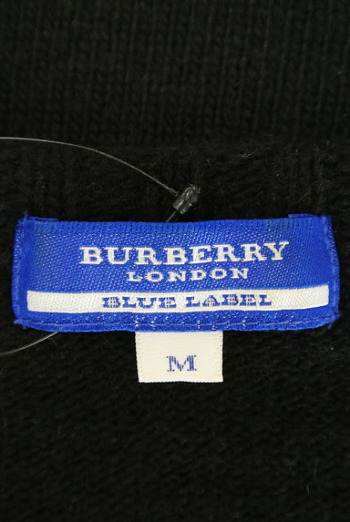 BURBERRY BLUE LABEL（バーバリーブルーレーベル）の古着「シンプルラウンドネックニット（ニット）」大画像６へ
