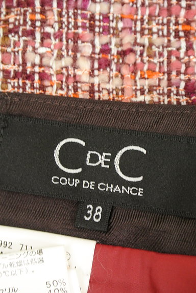 COUP DE CHANCE（クードシャンス）の古着「ツイードタックミニスカート（ミニスカート）」大画像６へ