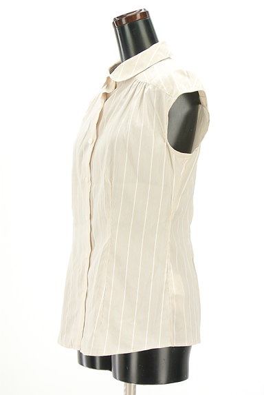 NARA CAMICIE（ナラカミーチェ）の古着「微光沢ストライプ柄シャツ（カジュアルシャツ）」大画像３へ