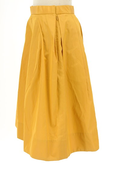 STRAWBERRY-FIELDS（ストロベリーフィールズ）の古着「膝下丈光沢フレアスカート（スカート）」大画像３へ