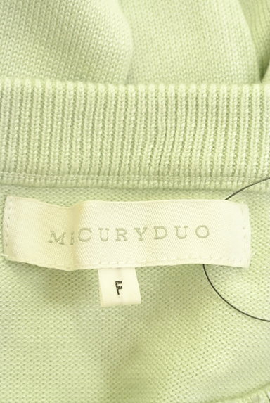 MERCURYDUO（マーキュリーデュオ）の古着「ビジュー付きパステルニット（ニット）」大画像６へ