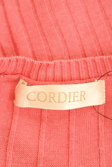 CORDIER（コルディア）の古着「スカラップ刺繍リブニット（ニット）」大画像６へ