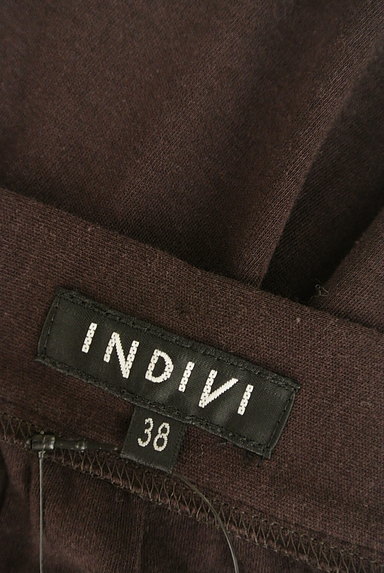 INDIVI（インディヴィ）の古着「ウエストシャーリングワンピース（キャミワンピース）」大画像６へ