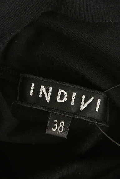 INDIVI（インディヴィ）の古着「ティアード袖ハイネックカットソー（カットソー・プルオーバー）」大画像６へ