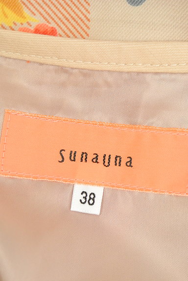 SunaUna（スーナウーナ）の古着「膝丈花柄スカート（ミニスカート）」大画像６へ