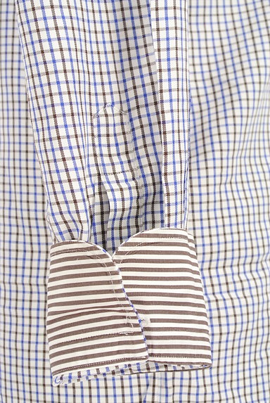 UNITED ARROWS（ユナイテッドアローズ）の古着「チェック柄カジュアルシャツ（カジュアルシャツ）」大画像５へ