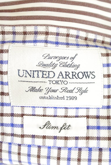 UNITED ARROWS（ユナイテッドアローズ）の古着「チェック柄カジュアルシャツ（カジュアルシャツ）」大画像６へ