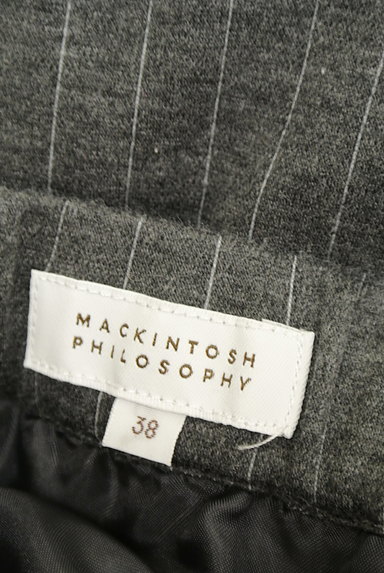 MACKINTOSH PHILOSOPHY（マッキントッシュ フィロソフィー）の古着「ピンストライプ柄サーキュラースカート（スカート）」大画像６へ