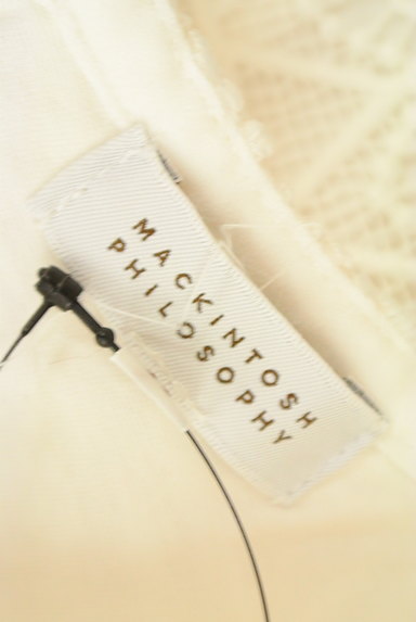 MACKINTOSH PHILOSOPHY（マッキントッシュ フィロソフィー）の古着「刺繍レースカットソー（カットソー・プルオーバー）」大画像６へ