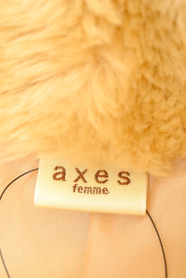 axes femme（アクシーズファム）の古着「フェイクファーショートコート（ジャケット）」大画像６へ