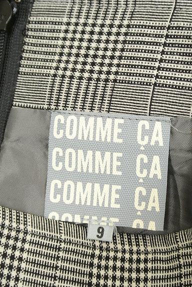 COMME CA（コムサ）の古着「膝下丈チェック柄タイトスカート（スカート）」大画像６へ