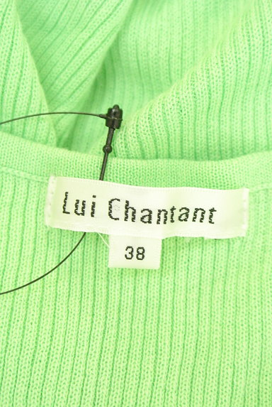 LUI CHANTANT（ルイシャンタン）の古着「ロールアップリブニット（ニット）」大画像６へ