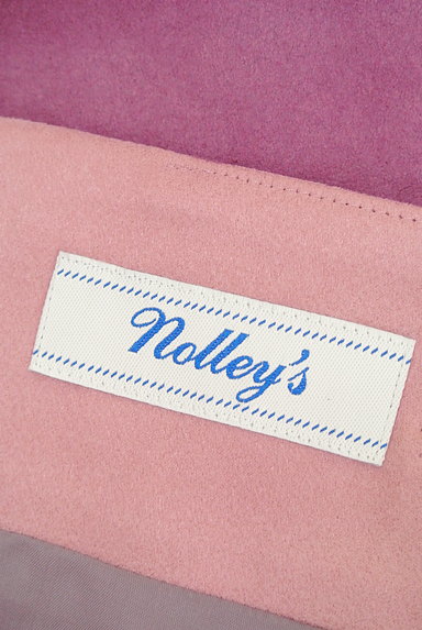 NOLLEY'S（ノーリーズ）の古着「ウエストリボン膝下丈スウェードスカート（スカート）」大画像６へ