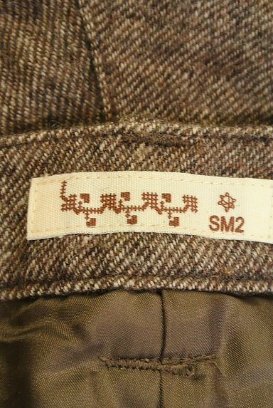 SM2（サマンサモスモス）の古着「裾レースミモレ丈ワイドパンツ（パンツ）」大画像６へ