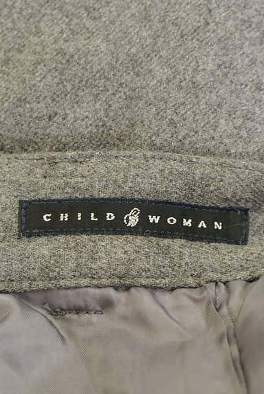 CHILD WOMAN（チャイルドウーマン）の古着「ロールアップウールテーパードパンツ（パンツ）」大画像６へ