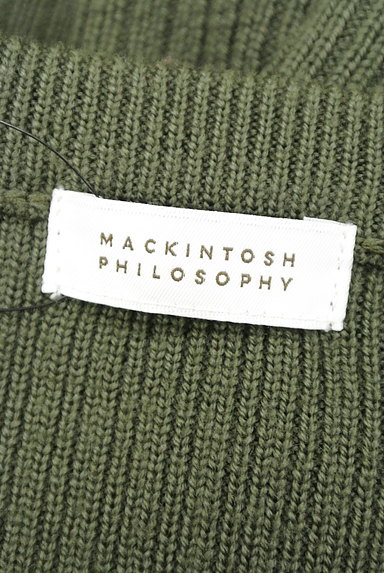 MACKINTOSH PHILOSOPHY（マッキントッシュ フィロソフィー）の古着「別地デザインリブニット（ニット）」大画像６へ