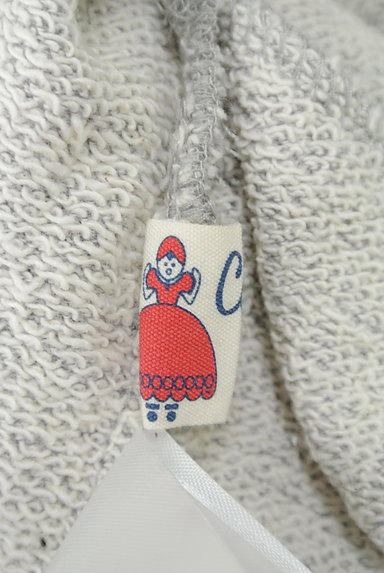 Clice de Paris（クリシェドゥパリス）の古着「刺繍切替スウェットノーカラーブルゾン（カーディガン・ボレロ）」大画像６へ