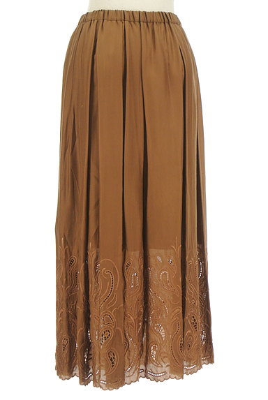 STRAWBERRY-FIELDS（ストロベリーフィールズ）の古着「ペイズリー柄刺繍ロングスカート（ミニスカート）」大画像２へ