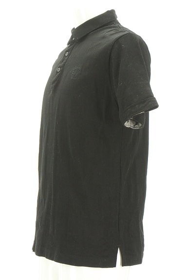 BLACK LABEL CRESTBRIDGE（ブラックレーベル・クレストブリッジ）の古着「チェック柄編地ポロシャツ（ポロシャツ）」大画像３へ