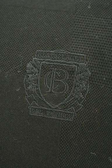 BLACK LABEL CRESTBRIDGE（ブラックレーベル・クレストブリッジ）の古着「チェック柄編地ポロシャツ（ポロシャツ）」大画像４へ
