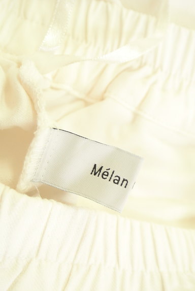 Melan Cleuge（メランクルージュ）の古着「ホワイトストレートパンツ（パンツ）」大画像６へ