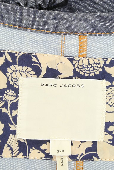 MARC JACOBS（マークジェイコブス）の古着「裾フリル膝丈Ａラインデニムワンピース（ワンピース・チュニック）」大画像６へ