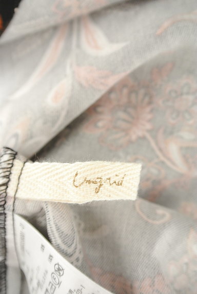 Ungrid（アングリッド）の古着「ペイズリー花柄ロングシャツワンピ（ワンピース・チュニック）」大画像６へ