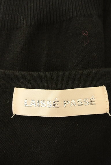 LAISSE PASSE（レッセパッセ）の古着「刺繍レース切替アンサンブルニット（アンサンブル）」大画像６へ