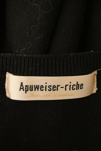 Apuweiser riche（アプワイザーリッシェ）の古着「刺繍シアー袖フレアニット（ニット）」大画像６へ