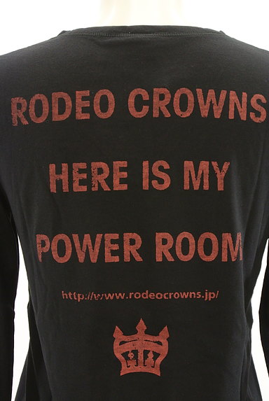 RODEO CROWNS（ロデオクラウン）の古着「バックロゴＶネックカットソー（Ｔシャツ）」大画像５へ