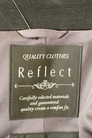 Reflect（リフレクト）の古着「ウール混ペプラムセットアップ（セットアップ（ジャケット＋スカート））」大画像６へ