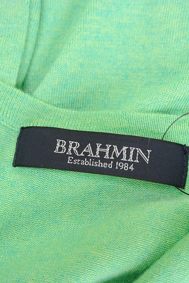 Brahmin（ブラーミン）の古着「シンプルＶネックニット（ニット）」大画像６へ