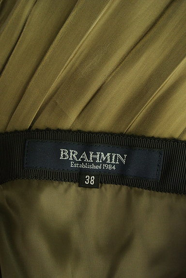Brahmin（ブラーミン）の古着「ミモレ丈光沢プリーツスカート（ロングスカート・マキシスカート）」大画像６へ