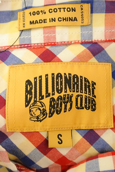 BILLIONAIRE BOYS CLUB（ビリオネアボーイズクラブ）の古着「カラフルチェック柄カジュアルシャツ（カジュアルシャツ）」大画像６へ