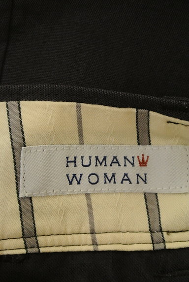 HUMAN WOMAN（ヒューマンウーマン）の古着「タックワイドナチュラルパンツ（パンツ）」大画像６へ