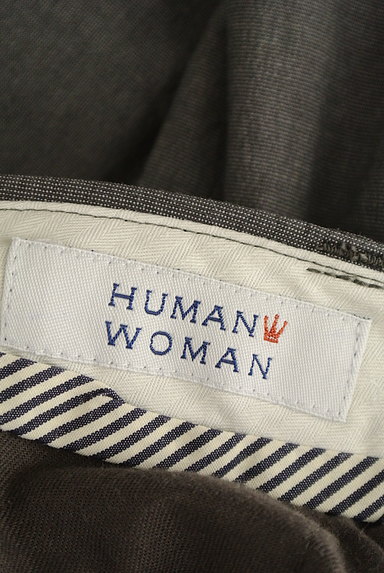 HUMAN WOMAN（ヒューマンウーマン）の古着「シンプルテーパードパンツ（パンツ）」大画像６へ