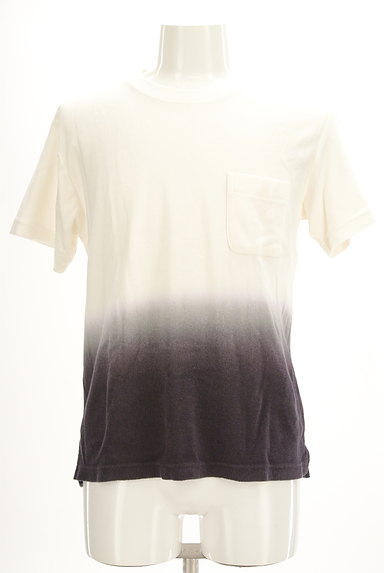 AZUL BY MOUSSY（アズールバイマウジー）の古着「グラデーションパイルカットソー（カットソー・プルオーバー）」大画像１へ