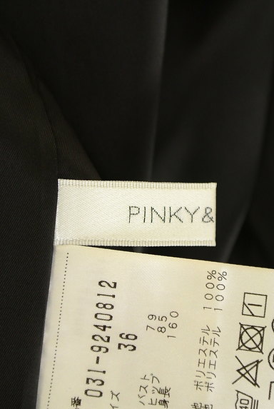 Pinky＆Dianne（ピンキー＆ダイアン）の古着「千鳥格子柄ラップ風膝下丈ワンピース（ワンピース・チュニック）」大画像６へ