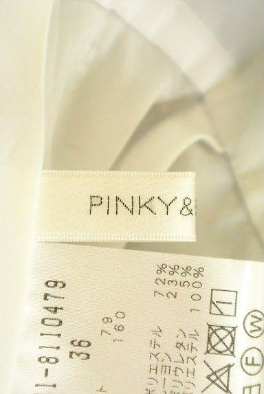 Pinky＆Dianne（ピンキー＆ダイアン）の古着「チェック柄ペプラム７分袖カットソー（カットソー・プルオーバー）」大画像６へ