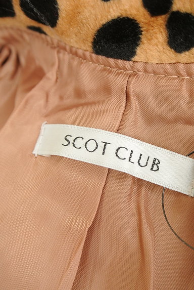 SCOT CLUB（スコットクラブ）の古着「膝丈スウェードダルメシアン柄コート（コート）」大画像６へ