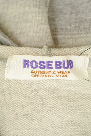 ROSE BUD（ローズバッド）の古着「ダブルジップスウェットパーカー（スウェット・パーカー）」大画像６へ