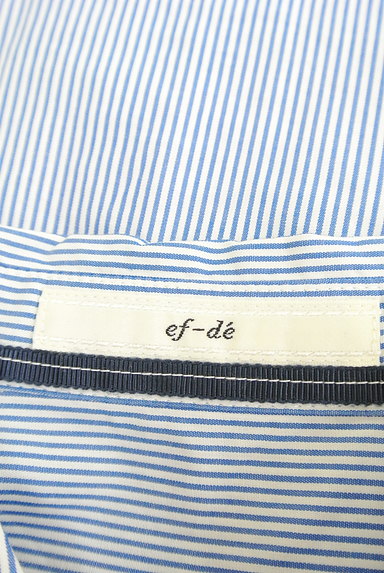 ef-de（エフデ）の古着「ストライプカジュアルシャツ（カジュアルシャツ）」大画像６へ