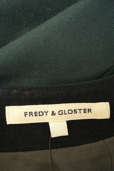 FREDY&GLOSTER（フレディ＆グロスター）の古着「ウエストタックカラーワンピース（ワンピース・チュニック）」大画像６へ