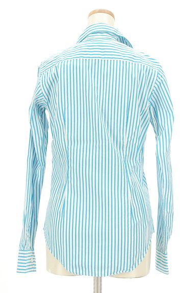 Ralph Lauren（ラルフローレン）の古着「オープンカラーストライプ柄シャツ（カジュアルシャツ）」大画像２へ